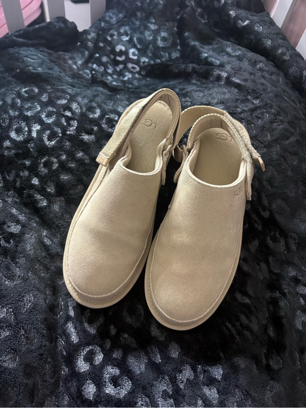 UGG Women's Sand Suede Slingback Clog - Picture 2 of 5